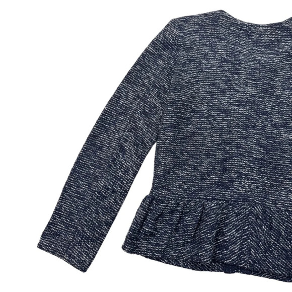 J. Crew Boucle Tweed Zip Peplum Jacket Blazer - Picture 7 of 15